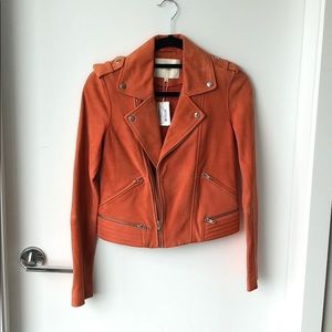 maje leather jacket